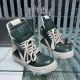 Men Women R*ick O*wens Top Sneaker
