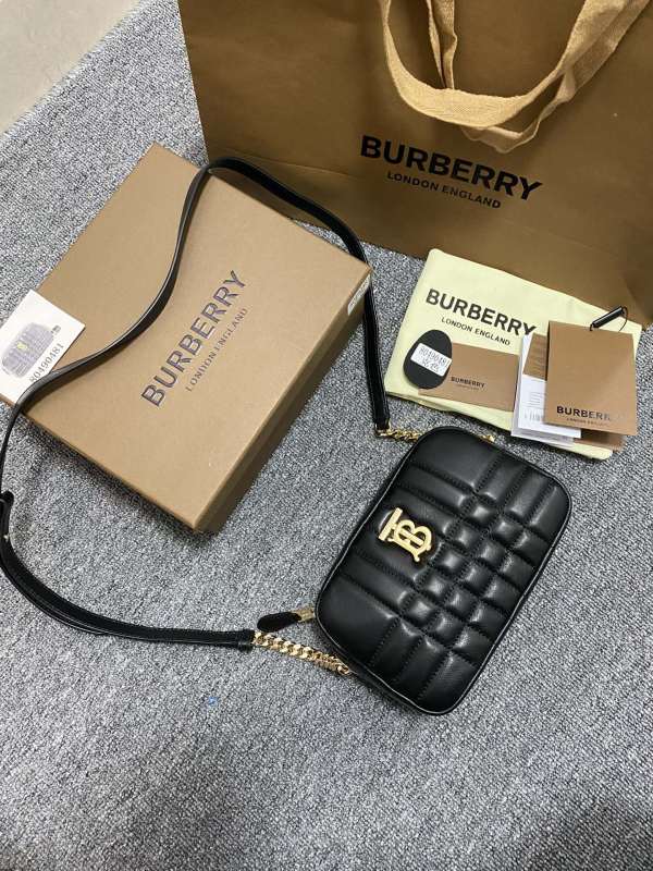 B*urberry  Bag Top Quality 19*5.5*11CM