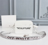 O*ff W*hite Bag Top Quality 21×16×9CM