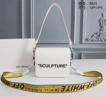 O*ff W*hite Bag Top Quality 18×16×9CM