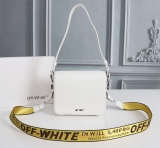 O*ff W*hite Bag Top Quality 18×16×9CM