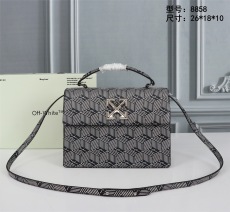 O*ff W*hite Bag Top Quality 25.5*18*11CM