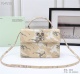 O*ff W*hite Bag Top Quality 25.5*18*11CM