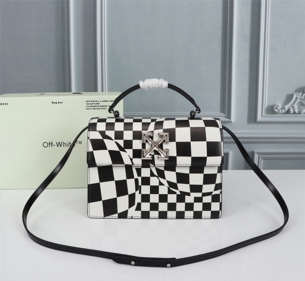 O*ff W*hite Bag Top Quality 25.5*18*11CM
