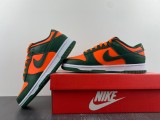 N*ike Dunk Low Miami Hurricanes Is Unveiled