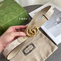 G*ucci  Belts Top Quality  30MM