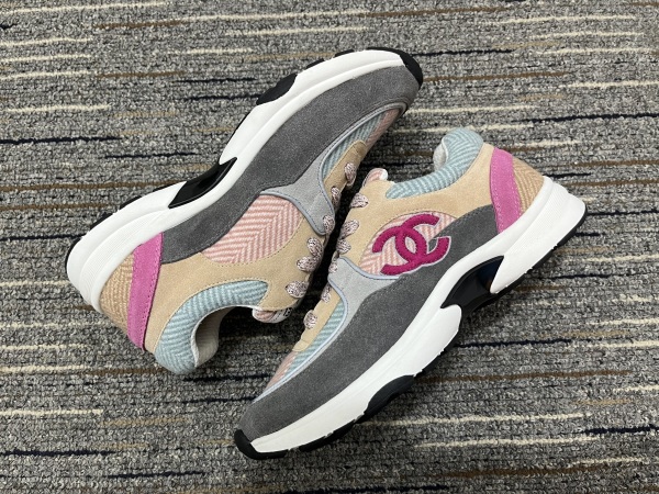 Women C*hanel Top Sneaker