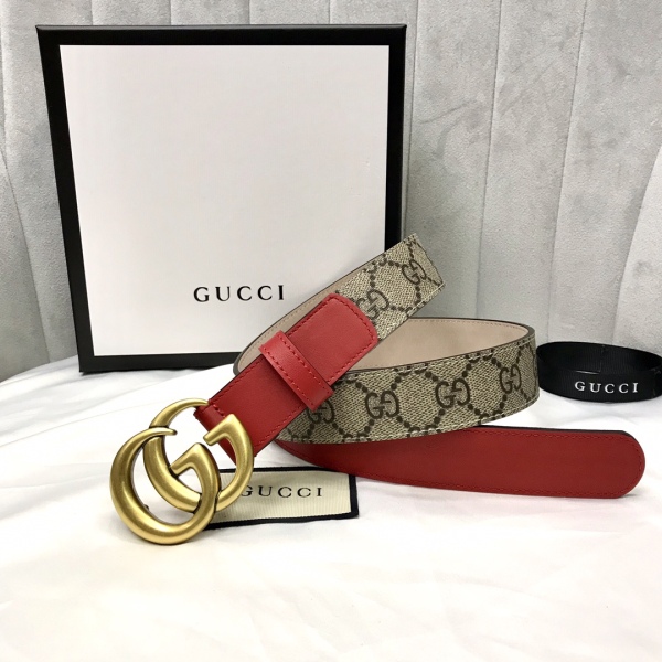 G*ucci  Belts Top Quality  30MM
