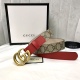 G*ucci  Belts Top Quality  30MM