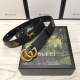 G*ucci  Belts Top Quality 34MM