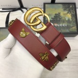 G*ucci  Belts Top Quality 34MM