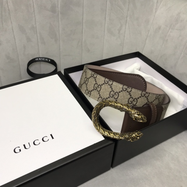 G*ucci  Belts Top Quality  38MM