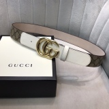 G*ucci  Belts Top Quality  30MM