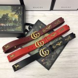 G*ucci  Belts Top Quality 34MM