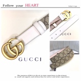 G*ucci  Belts Top Quality  30MM
