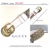 G*ucci  Belts Top Quality  30MM
