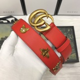 G*ucci  Belts Top Quality 34MM