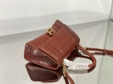 B*alenciaga Top Bag  23*10*24cm