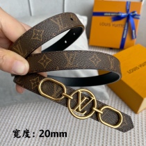 L*ouis V*uitton Belts Top Quality 20MM
