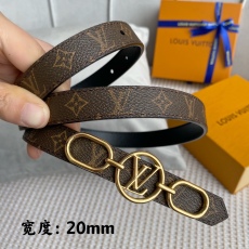 L*ouis V*uitton Belts Top Quality 20MM