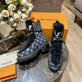 Women L*ouis V*uitton Top Sneakers