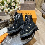 Women L*ouis V*uitton Top Sneakers