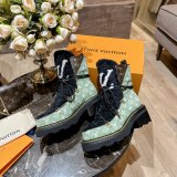 Women L*ouis V*uitton Top Sneakers