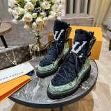 Women L*ouis V*uitton Top Sneakers