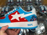 Men Women B*ape MARVEL BAPE STA Top Quality Sneaker