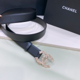 C*hanel Belts Top Quality  30MM