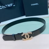 C*hanel Belts Top Quality  30MM
