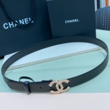 C*hanel Belts Top Quality  30MM