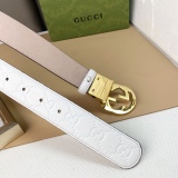 G*ucci Belts Top Quality 35MM