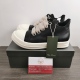 Men Women R*ick O*wens Top Sneaker
