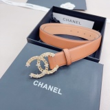 C*hanel Belts Top Quality 30MM