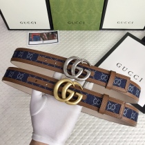 G*ucci  Belts Top Quality 38MM