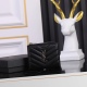 Y*SL Wallets Top Quality  10*8*2CM