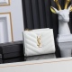 Y*SL Wallets Top Quality  10*8*2CM
