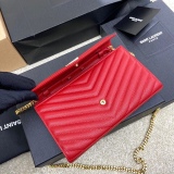 Y*SL Bag Top Quality  22.5*14*4CM