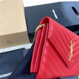 Y*SL Bag Top Quality  22.5*14*4CM