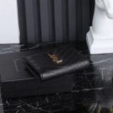 Y*SL Wallets Top Quality  10*8*2CM