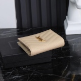Y*SL Wallets Top Quality  10*8*2CM