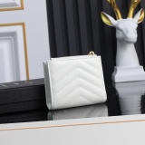 Y*SL Wallets Top Quality  10*8*2CM