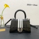 B*alenciaga Top Bag  23*10*24cm