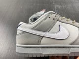 SB Dunk Low  Grey Leather   DX3722-001