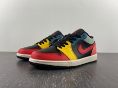 AIR JORDAN 1 LOW 'BLACK MULTI' SKU DN3739-060
