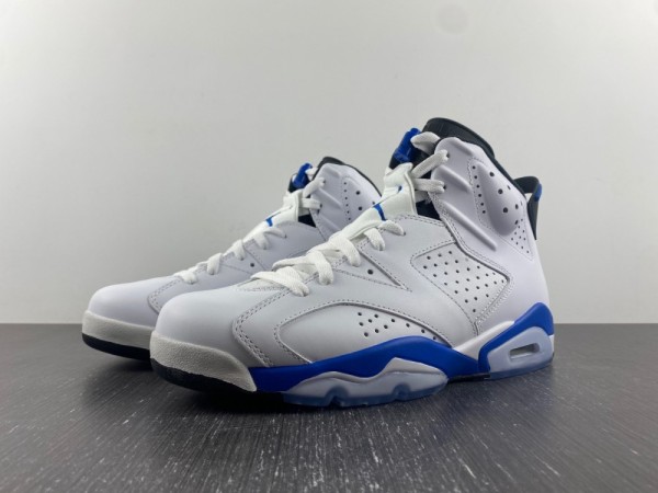 Air Jordan 6 SPORT BLUE 384664-107