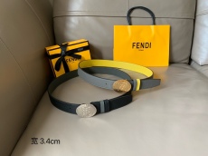 F*endi Belts Top Quality 34MM