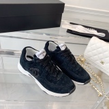 Women C*hanel Top Sneaker