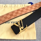 L*ouis V*uitton Belts Top Quality 40MM